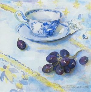 Neita's Cup Hazel Jarvis watercolor 2000