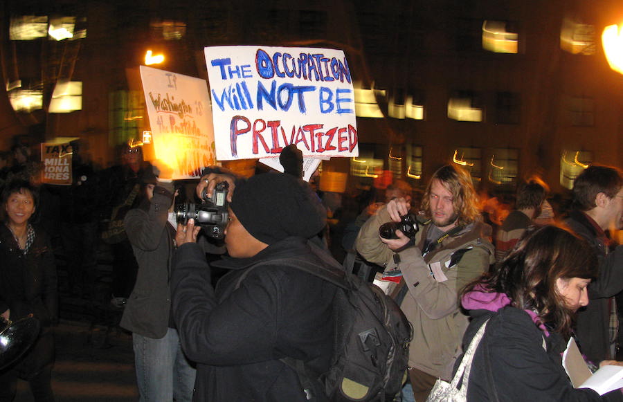 The Occupation Will Not Be Privatized