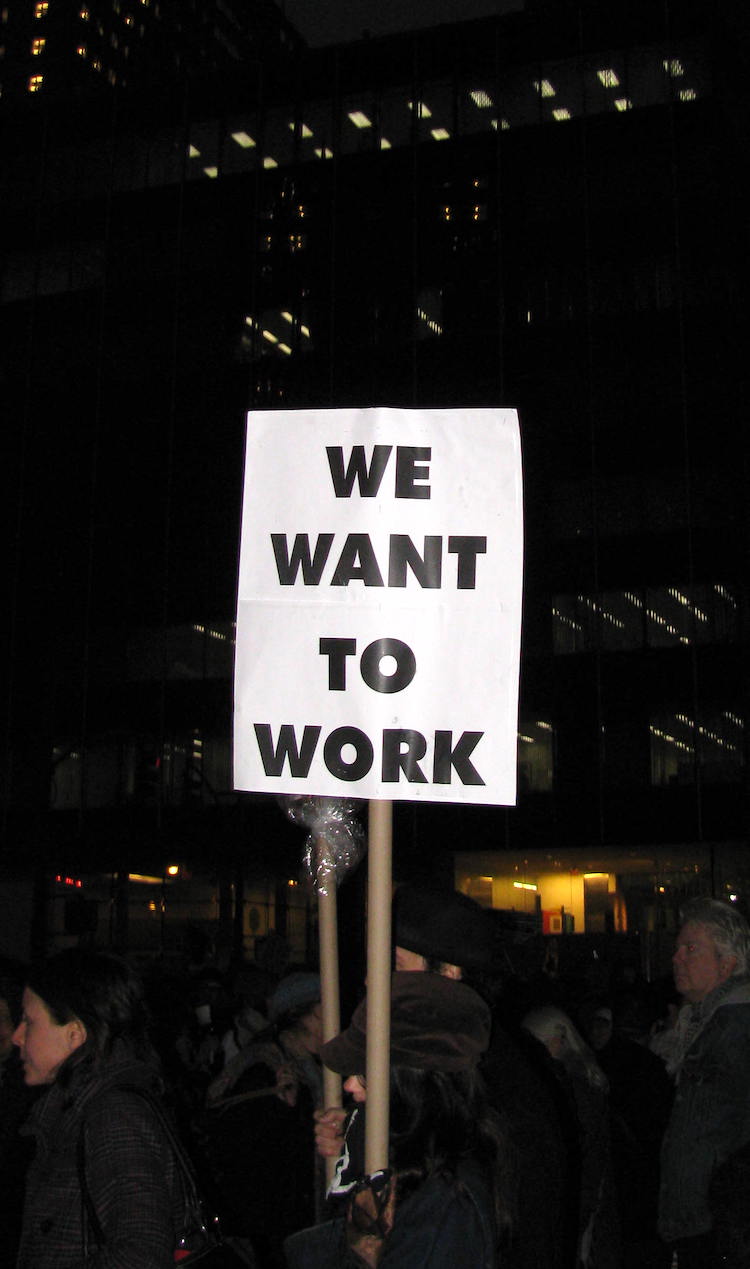 We Want to Work